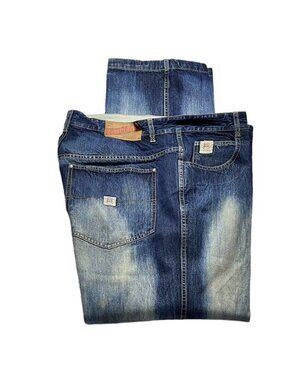 ECKO UNLTD FOUNDRY Vintage Mens Relaxed Fit Denim Jeans Size 38